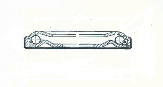 STB0271 非标冲压轴承 尺寸参数：φ16.3×φ55.8×9.4 产品编号:STB0271