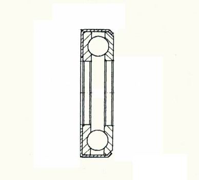 STB0265 罩壳推力球轴承 尺寸参数：φ8×φ16×5 产品编号:STB0265