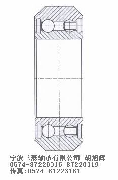 外圈凸出双列非标轴承 尺寸：φ11*φ38*12 产品编号：STB0194