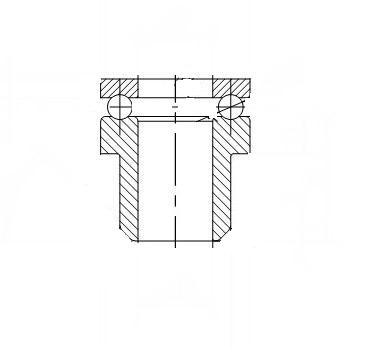 非标F6-12  STB0254 尺寸参数：φ6×φ12×13.7 产品编号:STB0254