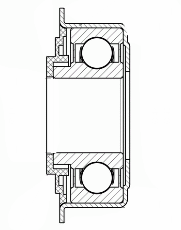 STB0404非标冲压包外壳轴承  产品编号：STB0404