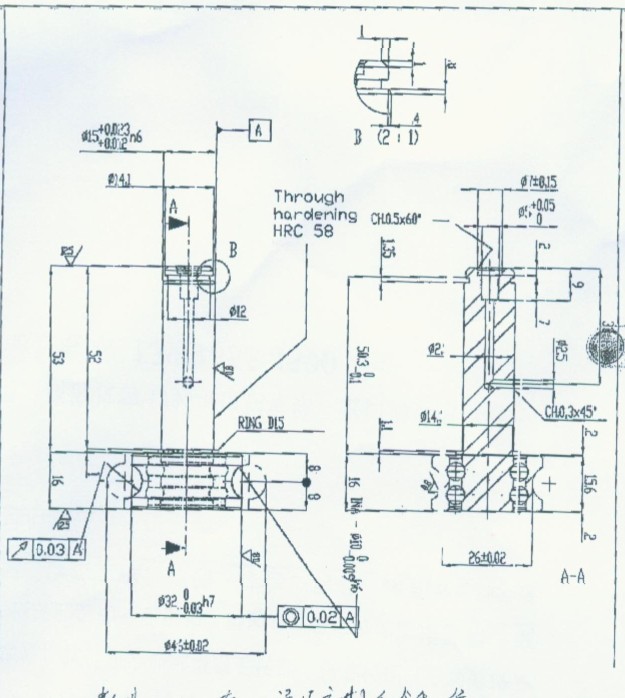 STB0429 非标螺栓滚轮轴承 尺寸参数：14.1*46*53 产品编号：STB0429