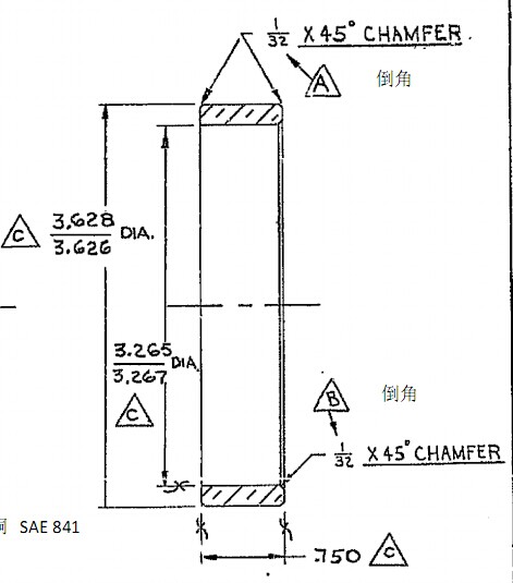 STB0435 机械配件-铜轴套 尺寸参数：82.931*92.151*19.05 产品编号：STB0435