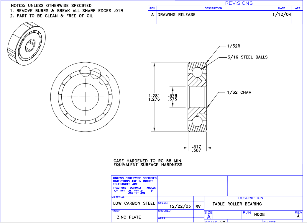 STB0503 非标不锈钢深沟球轴承 尺寸9.62*32.53*8.05  产品编号:STB0503