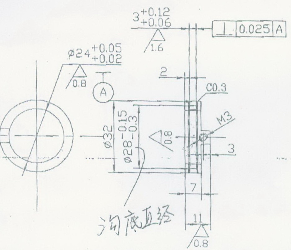 STB0510 非标滚轮 尺寸24*32*11 产品编号：STB0510